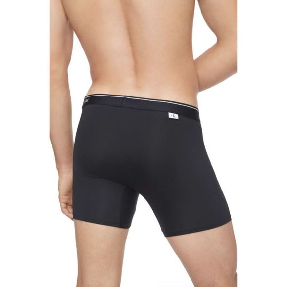 Calvin Klein NB2226001 Men's Size L Black CK One Microfiber Boxer Briefs - Picture 5 of 5